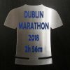 Dublin marathon stainless steel single medal hanger