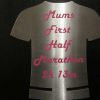 Mums first half marathon stainless steel for a single medal