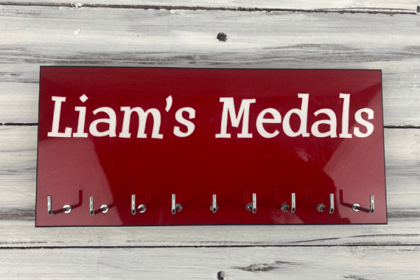 Personalised Medal Hanger