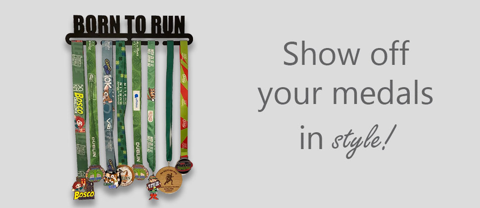 Show off your medals with an irish made medal hanger