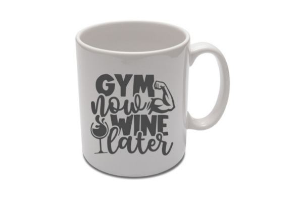 Gym Wine Mug